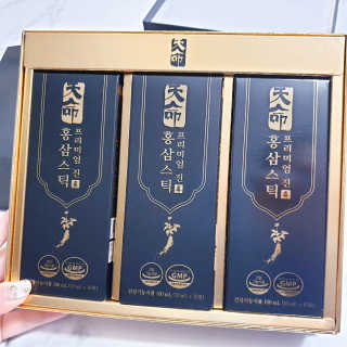 헬스업_천명진프리미엄홍삼스틱_10ml x 30포 — 5점을 준 리뷰어가 2020년 11월 올린 사용 사진