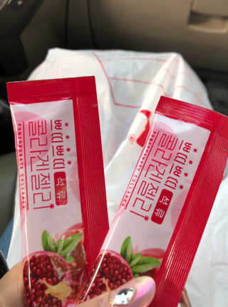 헬스업_쁘띠쁘띠석류콜라겐젤리_20g x 14포 — 5점을 준 리뷰어가 2020년 9월 올린 사용 사진