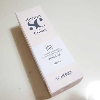 derma SC-Cream 더마에스씨 크림 100ml — 5점을 준 리뷰어가 2020년 4월 올린 사용 사진