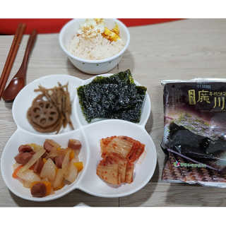 광천우리맛김 한봉지 2~3인분, 맛있는 우리재래식탁김26매20봉 — 5점을 준 리뷰어가 2020년 5월 올린 사용 사진