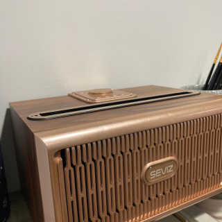 SEVIZ GOLD20W 레트로 블루투스 스피커 — 4점을 준 리뷰어가 2020년 7월 올린 사용 사진