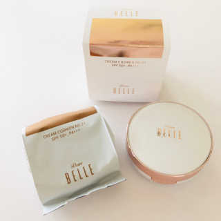 디어벨르 크림쿠션 DEAR BELLE CREAM COUSION — 5점을 준 리뷰어가 2020년 8월 올린 사용 사진