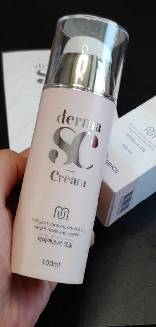 derma SC-Cream 더마에스씨 크림 100ml — 5점을 준 리뷰어가 2020년 4월 올린 사용 사진