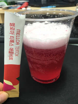 멜로아티톡스 애플비트, 진저라임 상큼하게 가벼워질 땐 멜로아티톡스 애플비트 진저라임 — 3점을 준 리뷰어가 2020년 5월 올린 사용 사진
