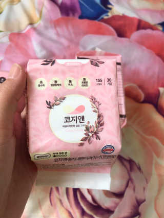 코지앤 생리대 체험 패키지 — 4.5점을 준 리뷰어가 2020년 11월 올린 사용 사진