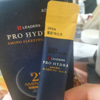 리더스코스메틱 리더스 프로 하이드라 아미노 슬리핑 마스크 — 5점을 준 리뷰어가 2020년 12월 올린 사용 사진
