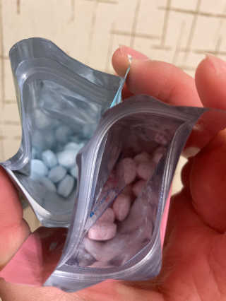 입 냄새 완화에 도움을 주는 에티켓 캔디 복숭아맛 앳캔디 — 5점을 준 리뷰어가 2020년 12월 올린 사용 사진