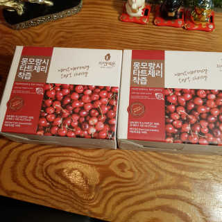 자연에온 몽모랑시 타트체리 착즙 100mL 10개입 2BOX — 5점을 준 리뷰어가 2020년 10월 올린 사용 사진