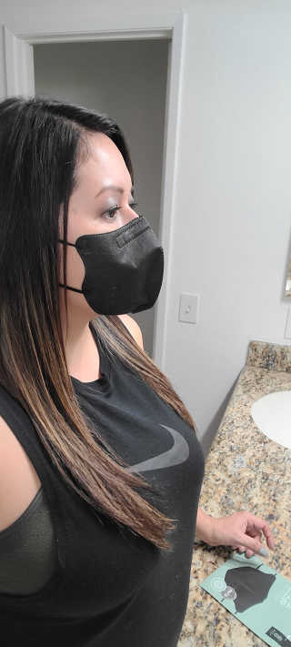 SOOMLAB Mask- Hyper Purifying Breathing Mask — 5점을 준 리뷰어가 2020년 10월 올린 사용 사진