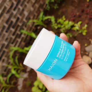 바르는콜라겐 하이온 제주바다보배 슬리핑마스크 100mL — 4점을 준 리뷰어가 2020년 6월 올린 사용 사진