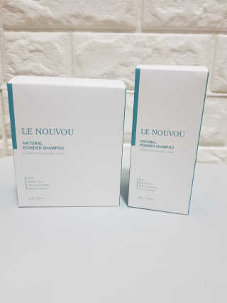 LE NOUVOU 내추럴파우더샴푸 스틱 1box — 5점을 준 리뷰어가 2020년 4월 올린 사용 사진