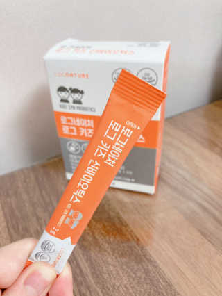 로그네이처 로그 키즈 신바이오틱스 — 5점을 준 리뷰어가 2020년 9월 올린 사용 사진