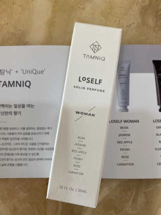 탐니크 러셀브 우먼 솔리드 퍼퓸 — 5점을 준 리뷰어가 2020년 12월 올린 사용 사진