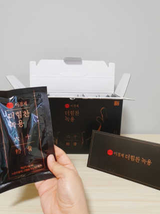 [시즌6] 이경제 더힘찬녹용 1개월분 — 5점을 준 리뷰어가 2020년 5월 올린 사용 사진