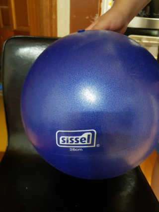 [시셀코리아] 시셀 필라테스 소프트 볼 26cm — 5점을 준 리뷰어가 2020년 9월 올린 사용 사진