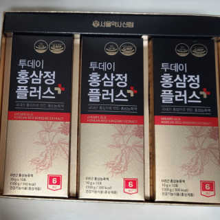 서울약사신협_투데이홍삼정플러스스틱_10g x 30포 — 5점을 준 리뷰어가 2020년 11월 올린 사용 사진