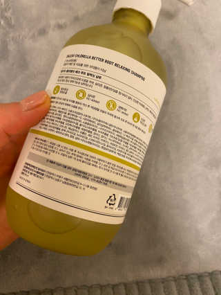 달리프 클로렐라 베러 루트 릴렉싱 샴푸 500ml — 5점을 준 리뷰어가 2020년 12월 올린 사용 사진