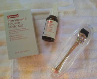 Wishtrend 순수 비타민 C 15 함유 Ferulic Acid — 4점을 준 리뷰어가 2020년 6월 올린 사용 사진
