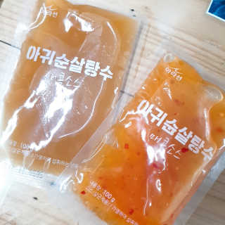 아이를 위한 건강한 간식 - 아라선 아귀 순살 탕수 — 5점을 준 리뷰어가 2020년 5월 올린 사용 사진