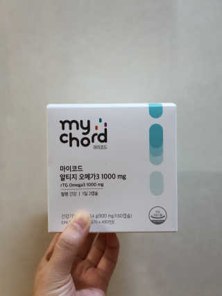 JW중외제약 마이코드 알티지 오메가3 1000 mg — 4점을 준 리뷰어가 2020년 8월 올린 사용 사진
