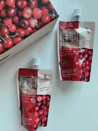자연에온 몽모랑시 타트체리 착즙 100mL 10개입 2BOX — 4점을 준 리뷰어가 2020년 10월 올린 사용 사진