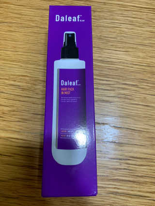 달리프 글램 헤어팩 인미스트 200ml — 5점을 준 리뷰어가 2020년 12월 올린 사용 사진