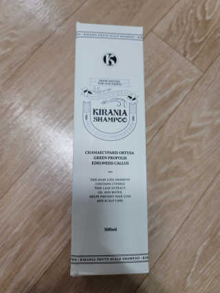 키라니아 피토스칼프 탈모완화 기능성샴푸 500ml — 5점을 준 리뷰어가 2020년 12월 올린 사용 사진