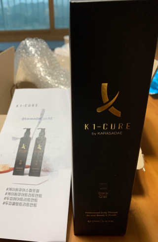 [두피헤어 트리트먼트] 케이원큐어 스켈프 젤 270ml — 3점을 준 리뷰어가 2020년 9월 올린 사용 사진