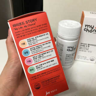JW중외제약 마이코드 멀티비타민미네랄 포 우먼 — 5점을 준 리뷰어가 2020년 7월 올린 사용 사진