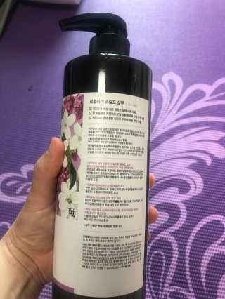 르퀼라야 스칼프 샴푸 810ml [가드니아/포레스트] — 5점을 준 리뷰어가 2020년 7월 올린 사용 사진