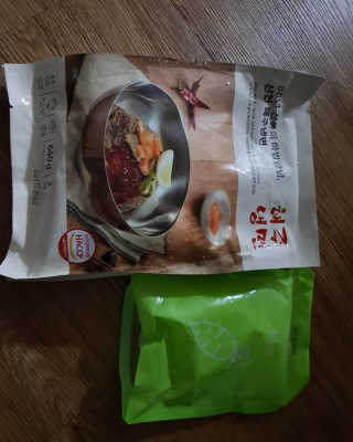 [해주냉면] 신천맛집 매운 비빔냉면 2인분 + 무절임 — 5점을 준 리뷰어가 2020년 5월 올린 사용 사진