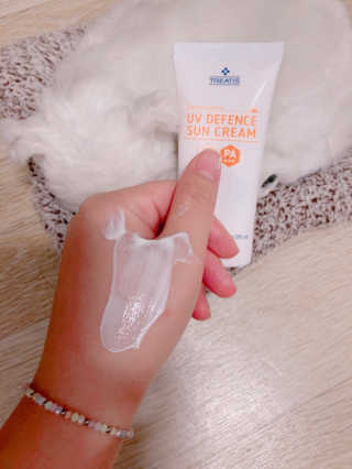 [트리티스] UV 디펜스 선크림 PA+++ / SPF50+  60ml — 5점을 준 리뷰어가 2020년 10월 올린 사용 사진