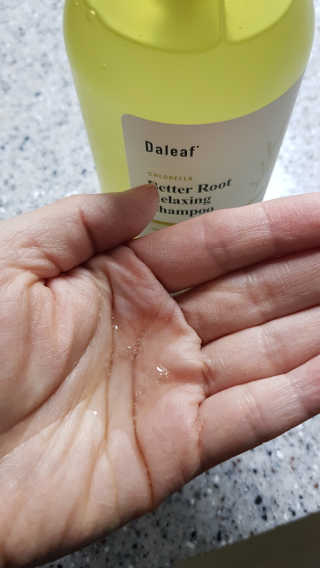 달리프 클로렐라 베러 루트 릴렉싱 샴푸 500ml — 5점을 준 리뷰어가 2020년 12월 올린 사용 사진