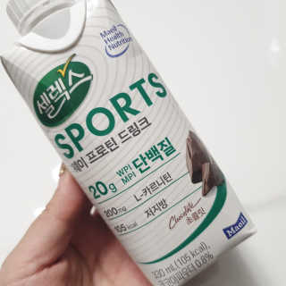 셀렉스스포츠 셀렉스 스포츠 드링크 초콜릿 _ 330ml x 12팩 — 5점을 준 리뷰어가 2020년 11월 올린 사용 사진