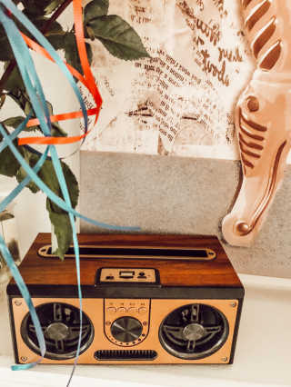 SEVIZ RETRO20W 레트로 블루투스 스피커 — 5점을 준 리뷰어가 2020년 7월 올린 사용 사진