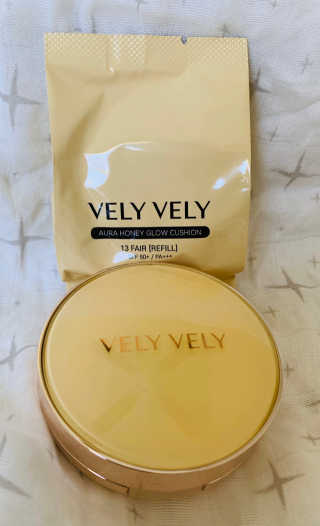 VELY VELY 아우라 허니 글로우 쿠션 — 5점을 준 리뷰어가 2020년 4월 올린 사용 사진