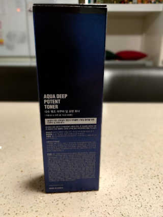 다슈코리아 다슈 맨즈 아쿠아 딥 포텐 토너 153ml — 5점을 준 리뷰어가 2020년 9월 올린 사용 사진