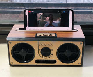 SEVIZ RETRO20W 레트로 블루투스 스피커 — 4.5점을 준 리뷰어가 2020년 10월 올린 사용 사진
