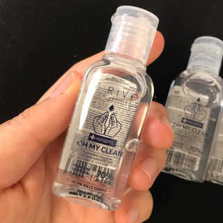 에어리브 오마이클린 프리미엄 손소독제 30ml x 5ea — 3.5점을 준 리뷰어가 2020년 6월 올린 사용 사진