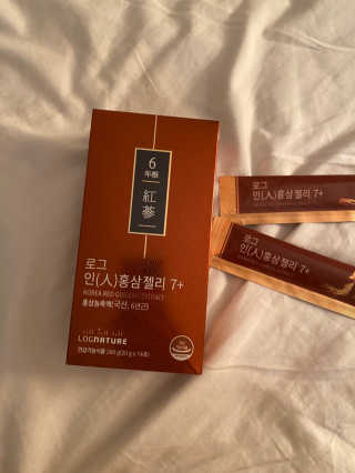 로그네이처 로그 인 홍삼젤리 7+ — 5점을 준 리뷰어가 2020년 7월 올린 사용 사진