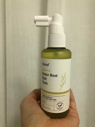 달리프 클로렐라 베러 루트 헤어토닉 100ml — 4점을 준 리뷰어가 2020년 11월 올린 사용 사진
