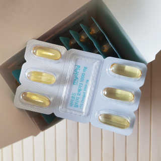 JW중외제약 마이코드 알티지 오메가3 1000 mg — 4점을 준 리뷰어가 2020년 8월 올린 사용 사진