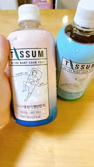 서울에프엔비 티썸 내 목이 청량한 티, 티썸 내 밤이 편안한 티 — 4점을 준 리뷰어가 2020년 10월 올린 사용 사진