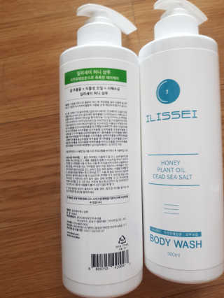 일리세이 허니 샴푸 500ml + 허니 바디워시 500ml 세트 — 5점을 준 리뷰어가 2020년 4월 올린 사용 사진