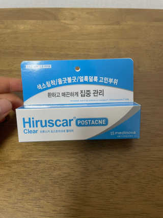 히루스카 포스트아크네 클리어 — 5점을 준 리뷰어가 2020년 12월 올린 사용 사진