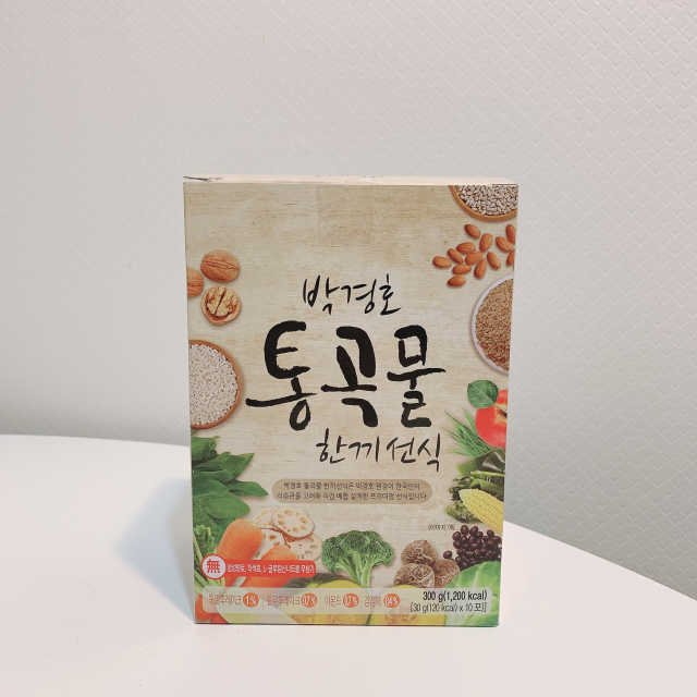 박경호 통곡물 한끼선식 리뷰 사진