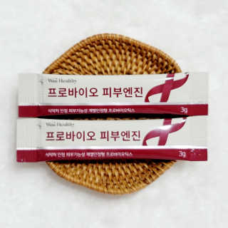 삼진제약 위시헬씨 [삼진제약] 위시헬씨 프로바이오 피부엔진 — 5점을 준 리뷰어가 2020년 11월 올린 사용 사진