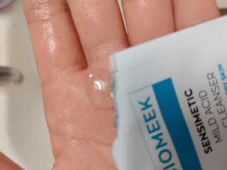 바이오믹 BIOMEEK SENSIMETIC SOOTHING MASK.S — 4점을 준 리뷰어가 2020년 7월 올린 사용 사진