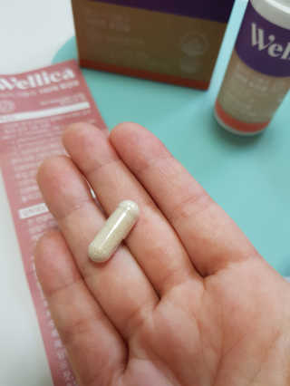 웰리카 더블유 100억 유산균 — 4.5점을 준 리뷰어가 2020년 12월 올린 사용 사진