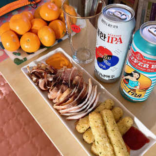 가치식탁 리얼치즈스틱, 리얼크림치즈볼 — 4점을 준 리뷰어가 2020년 11월 올린 사용 사진